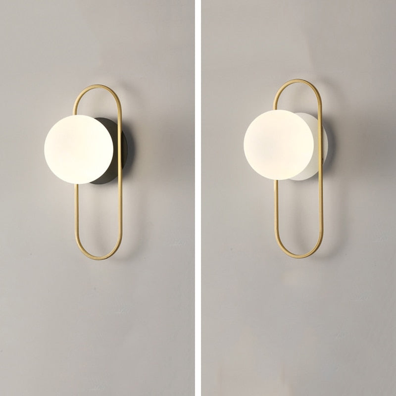 BulbAura - Scandinavian Wall Lamp