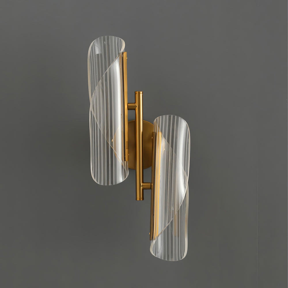 CrystalAura – Sparkling Crystal Wall Light for Glamorous Touch