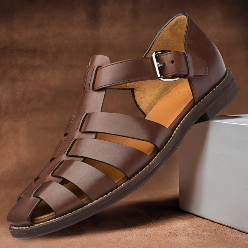 Heron - Men's Classic Sandals - Soft & Non-Slip