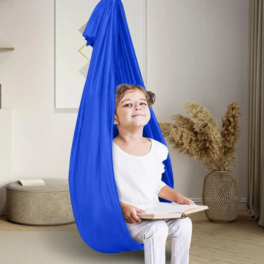 Doorway Therapy Sensory Swing Blue - Sensory Swing Set for Autism