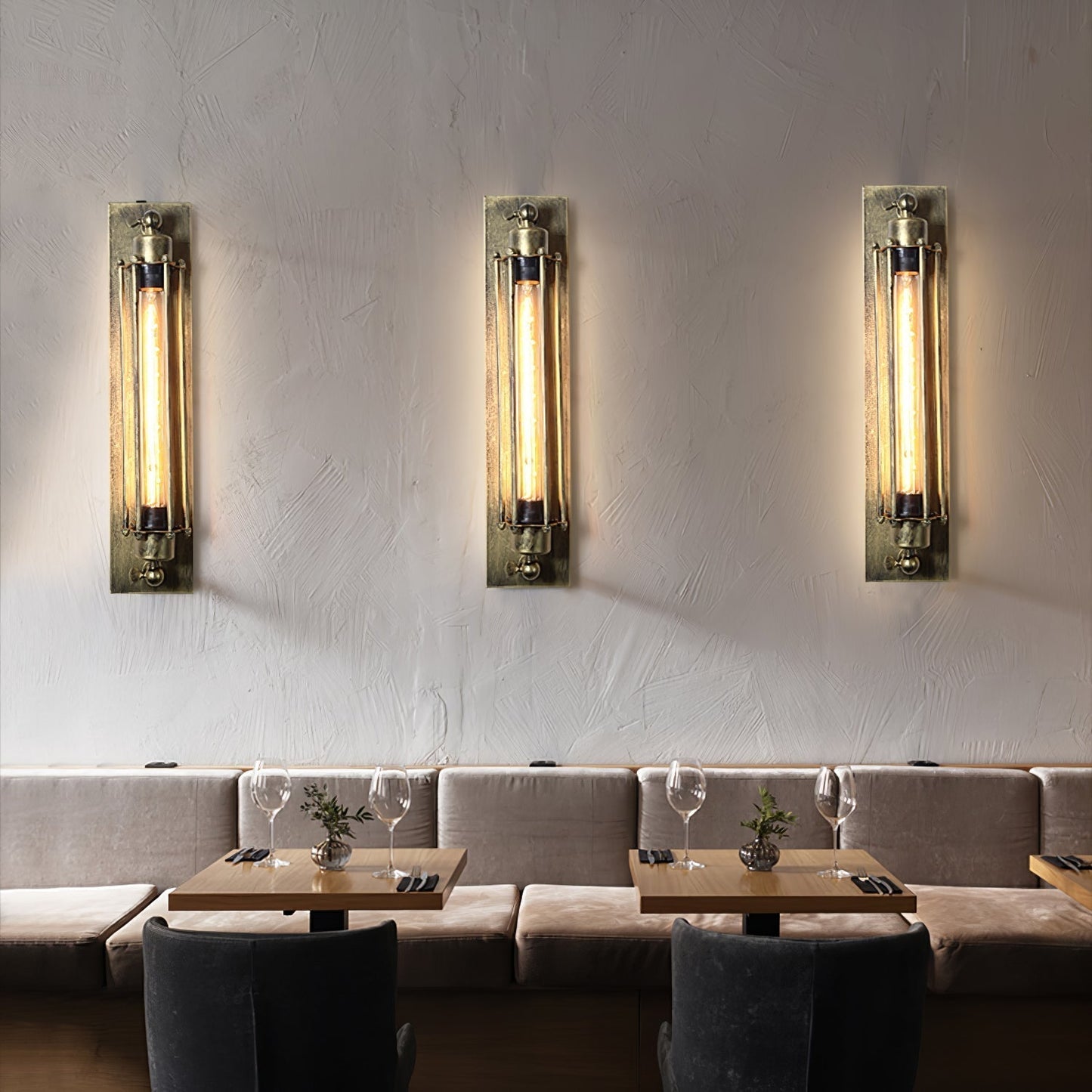 IronGlow – Robust Industrial Wall Light for Any Room