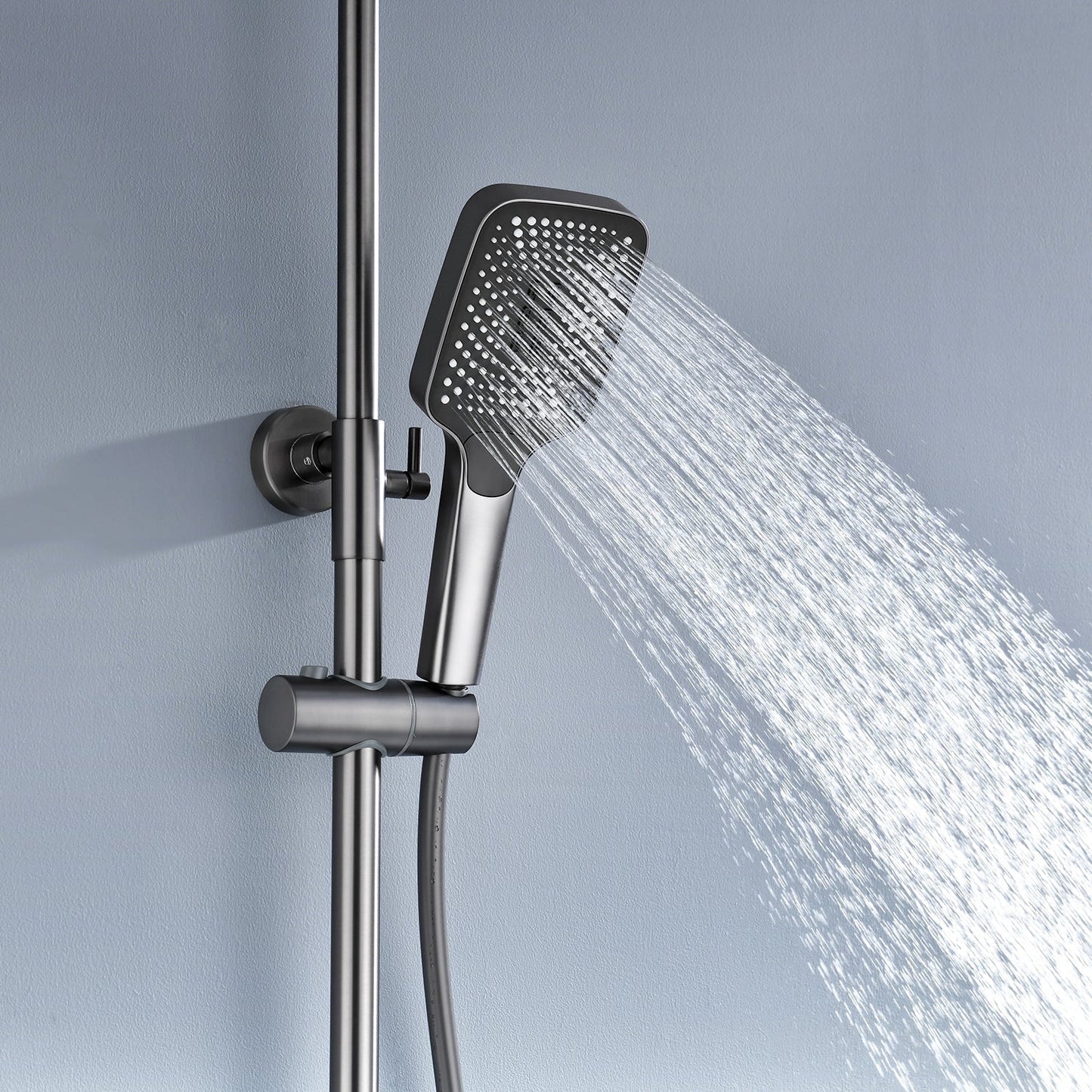 Advanced Thermostatic Shower System with 4 Mode Water Outlet Options