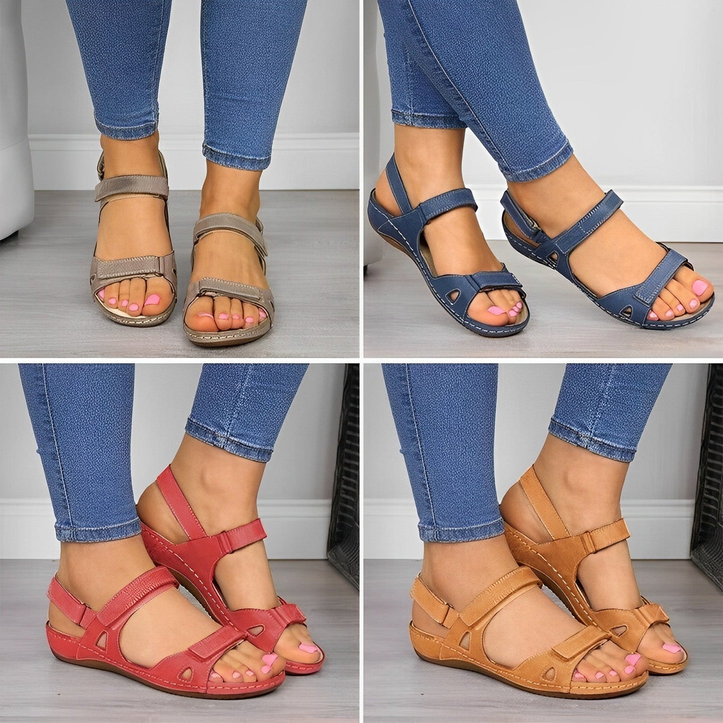 Jazzy - Stylish Orthopedic Sandals - Comfort & Support