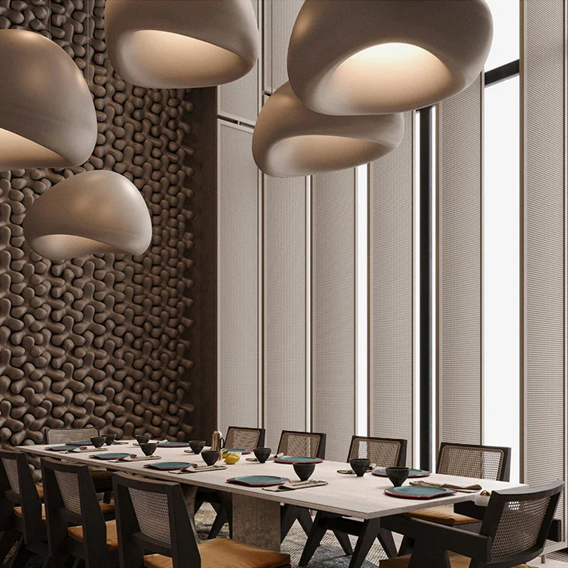 Thelittleesse™ WabiSabiGlow – Handcrafted Pendant Light