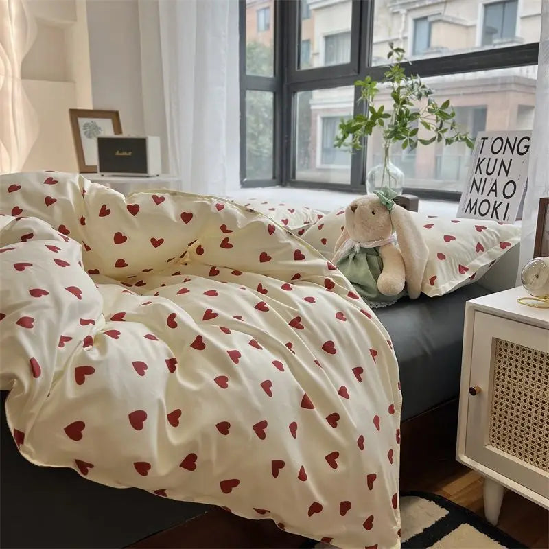 Thelittleesse™ Korean Fashion Bedding Set