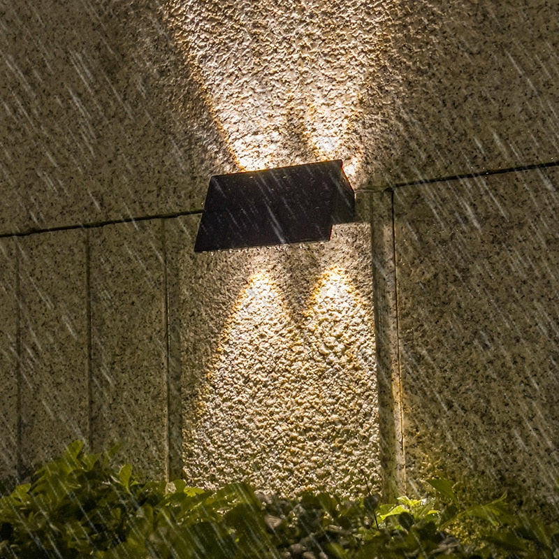 SensorGlow - Motion-Activated Solar Wall Lamp