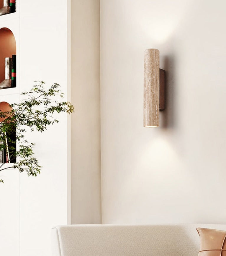 ShizenGlow - Authentic Wabi-Sabi Wall Lamp