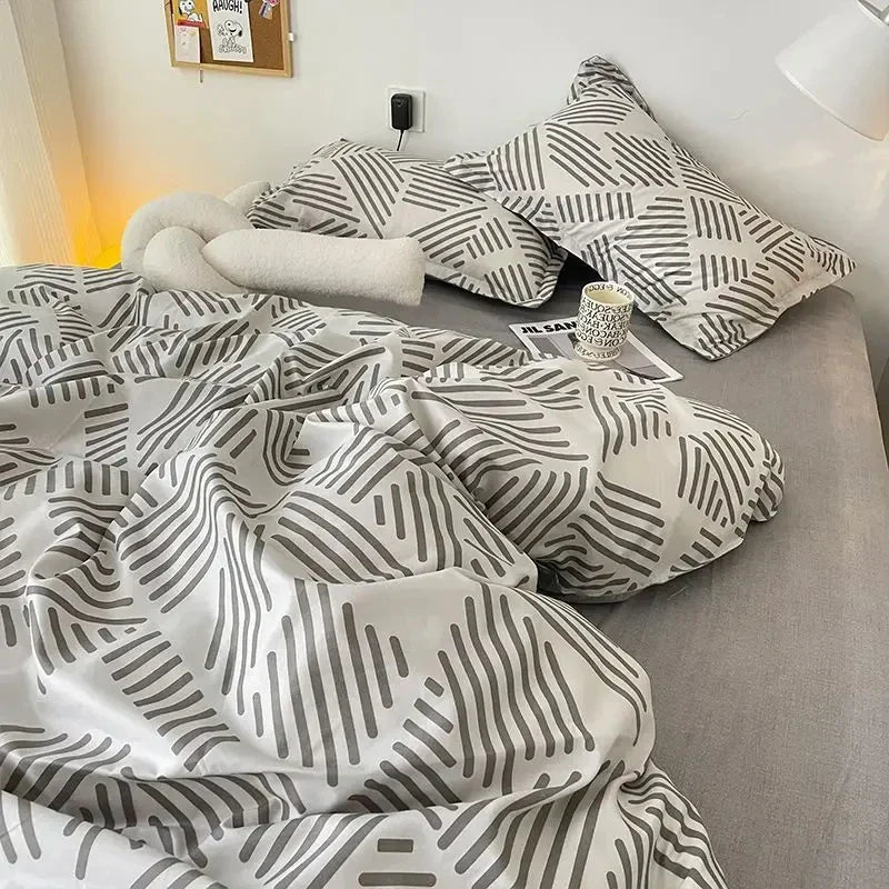 Thelittleesse™ Korean Fashion Bedding Set