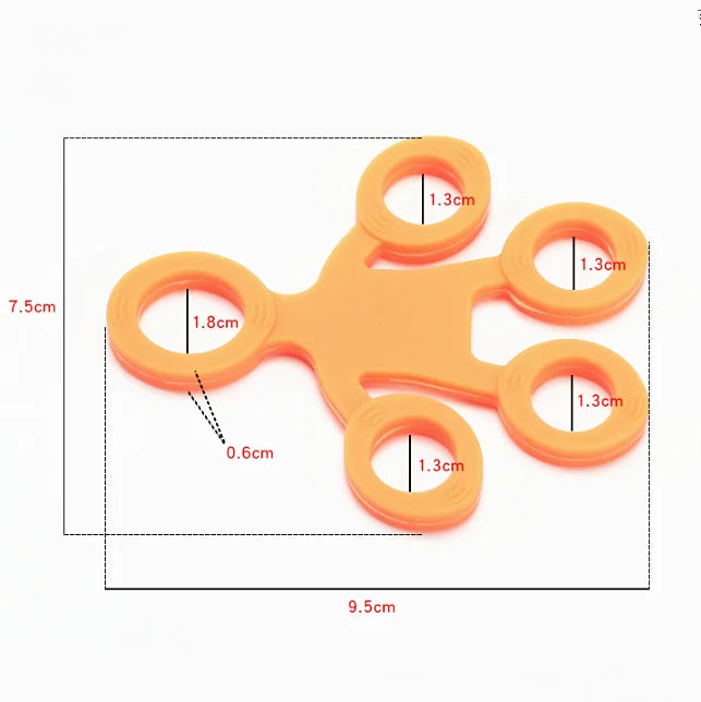 Finger Grip Silicone Ring - Sensory Toy for Autism & ADHD