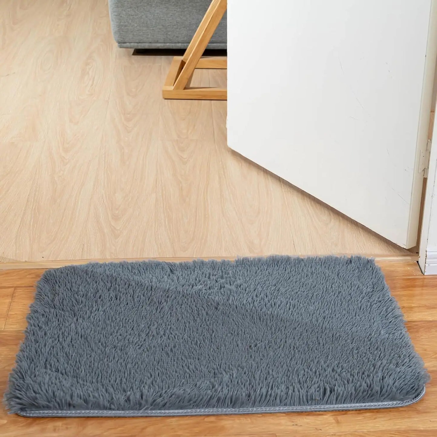 VIKAMA Simple Ins Style Silk Wool Floor Carpet Soft Comfortable Warm Cloakroom Bedroom Living Room Carpet Sofa Cushion Rugs