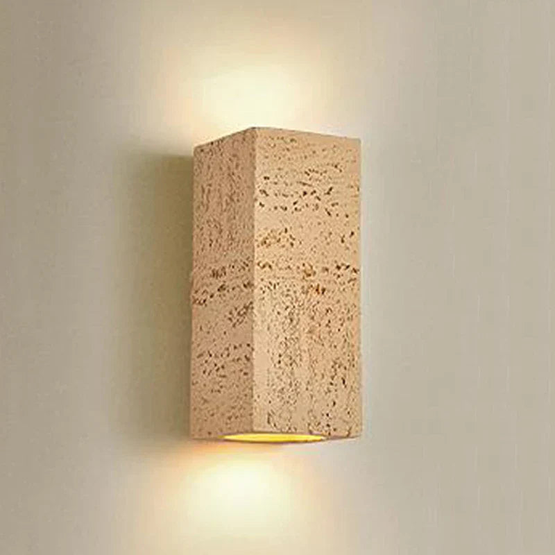 RusticCement - Wabi-Sabi Wall Lamp