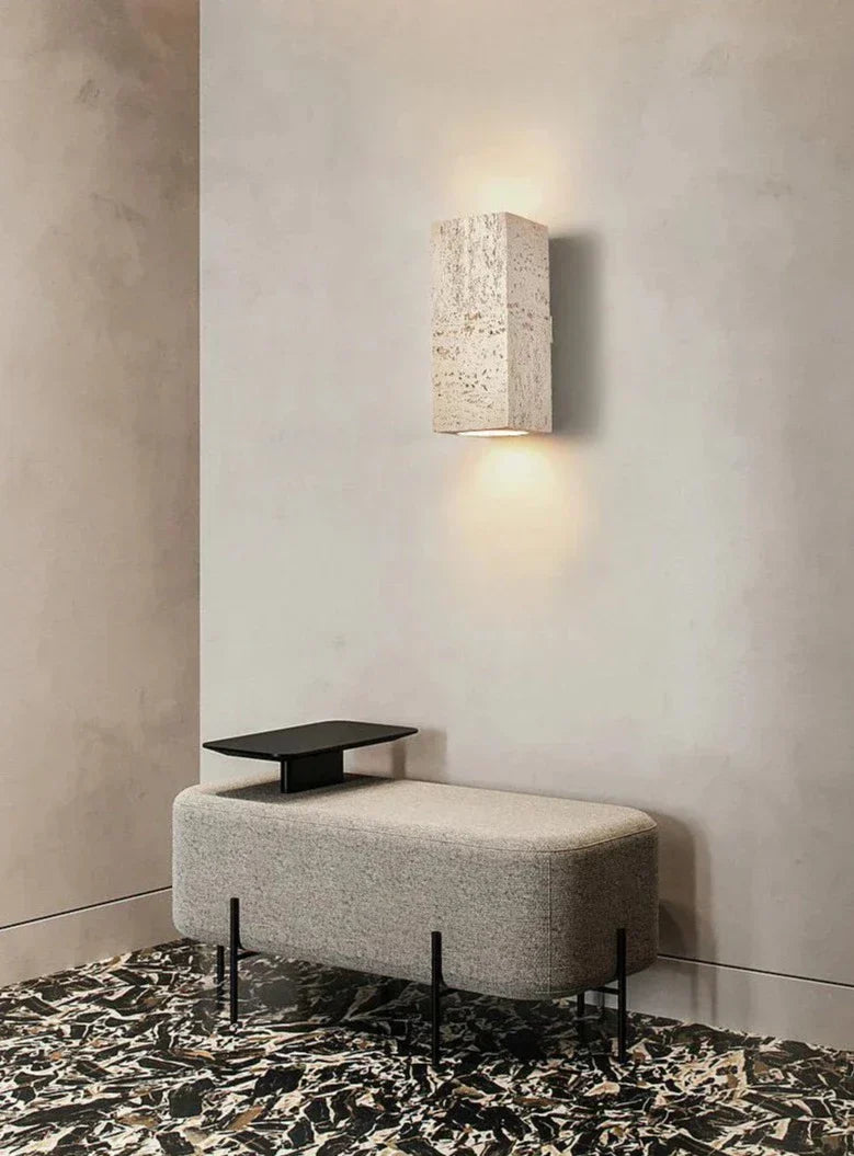 RusticCement - Wabi-Sabi Wall Lamp