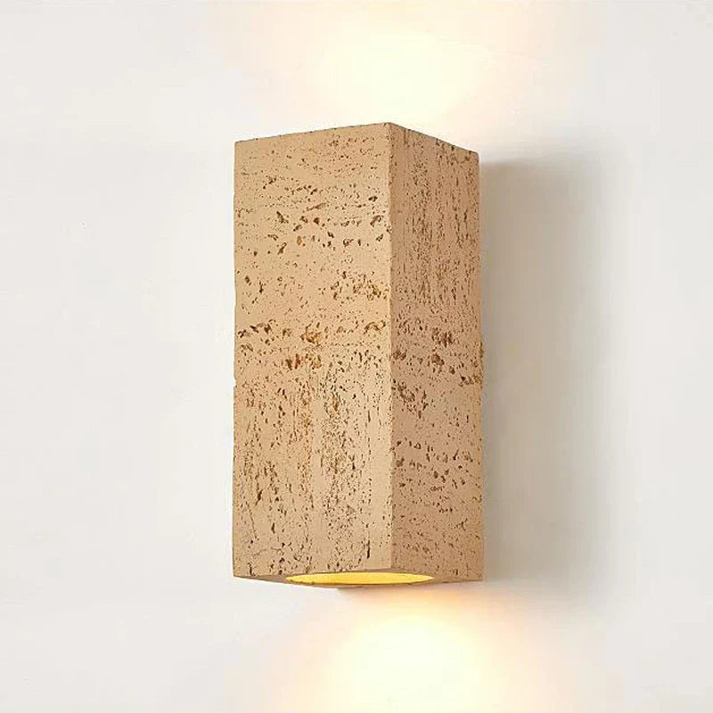 RusticCement - Wabi-Sabi Wall Lamp