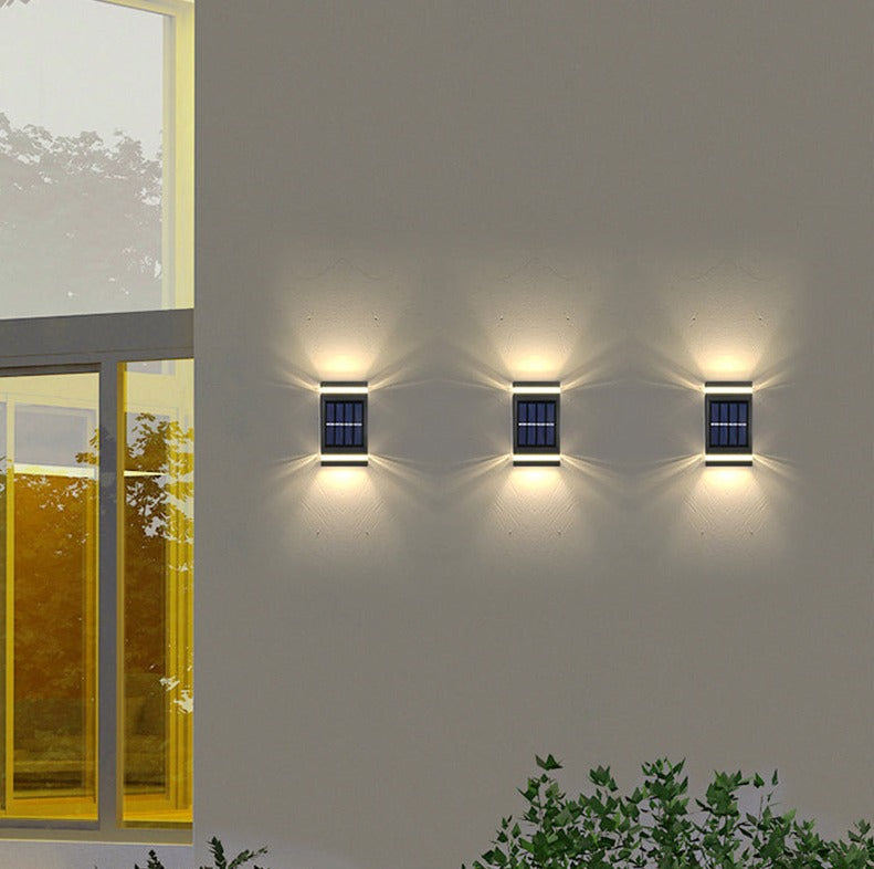 BloomRay – Solar Wall Lamp for Beautiful Garden Illumination