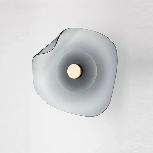 ClearAura - Sleek Glass Wall Lamp