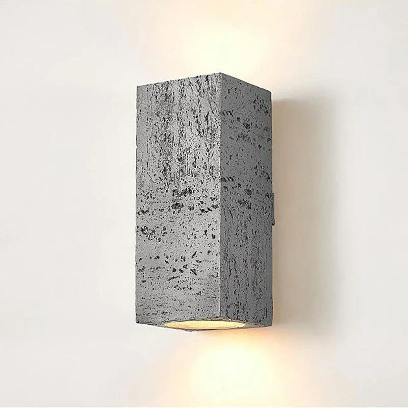 RusticCement - Wabi-Sabi Wall Lamp