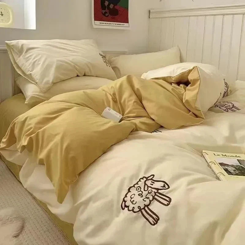 Thelittleesse™ Korean Fashion Bedding Set