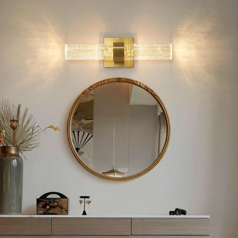 GlimmerBubble - Luxurious Crystal Wall Light