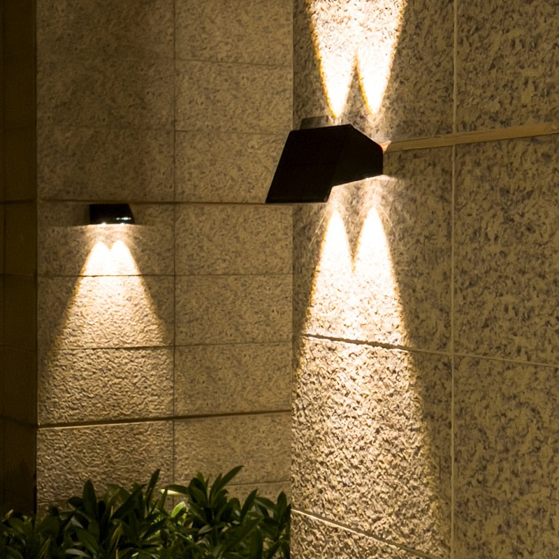 SensorGlow - Motion-Activated Solar Wall Lamp