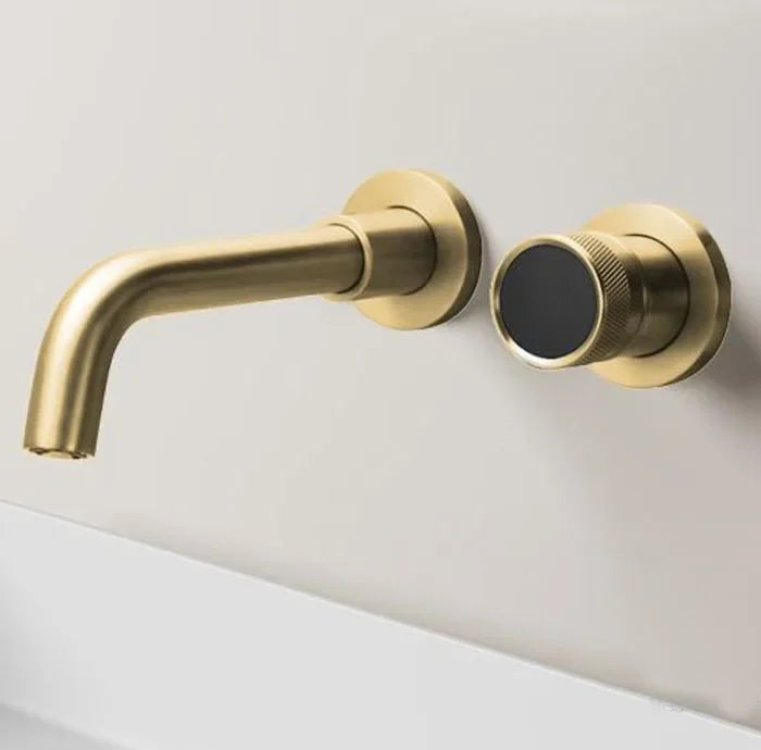 Ferond Black Brass Digital Display Bathroom Faucet – Dual-Control Cold & Hot Basin Faucet
