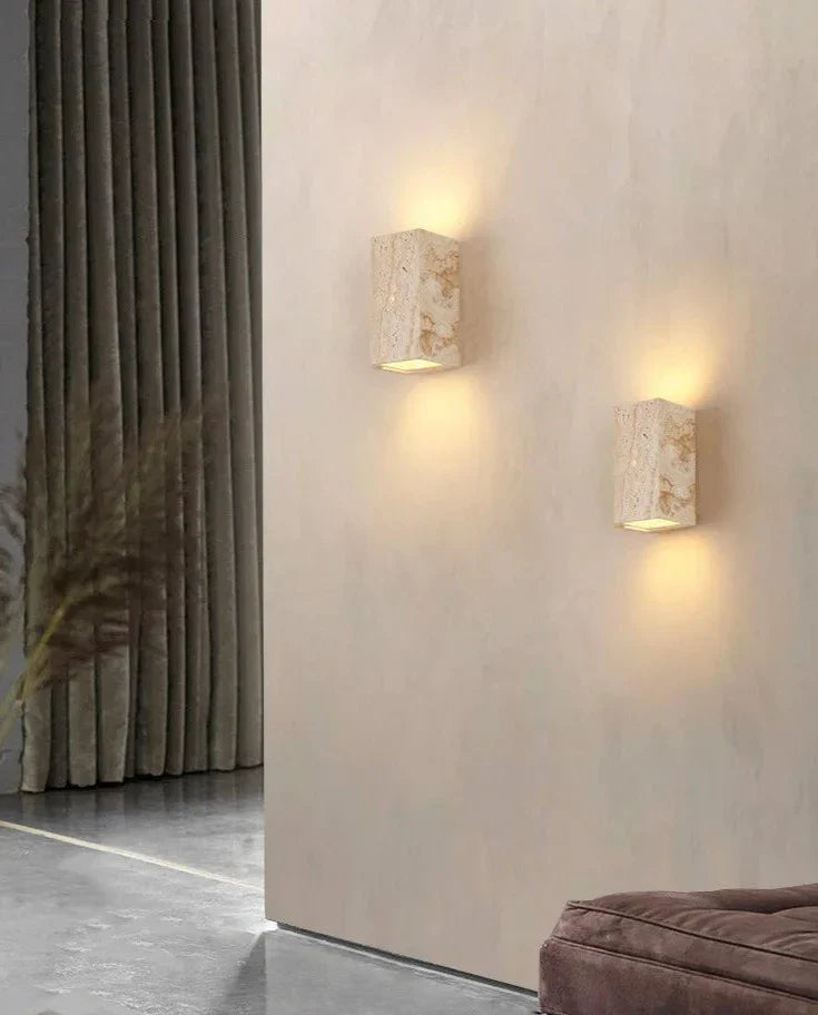 CitrusBeam - Yellow Stone Wall Light