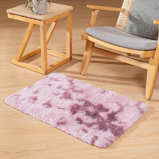 VIKAMA Simple Ins Style Silk Wool Floor Carpet Soft Comfortable Warm Cloakroom Bedroom Living Room Carpet Sofa Cushion Rugs