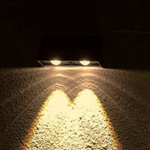 SensorGlow - Motion-Activated Solar Wall Lamp
