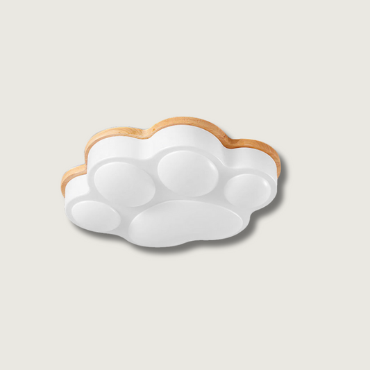 KittyLuxe - Ceiling Light with Playful Cat Paw Design and Subtle Glow