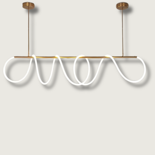 GlowWeave - Chic LED Hanging Light