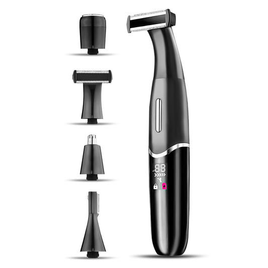 FlawlessTrim - 4-in-1 Grooming Kit for Bikini Area