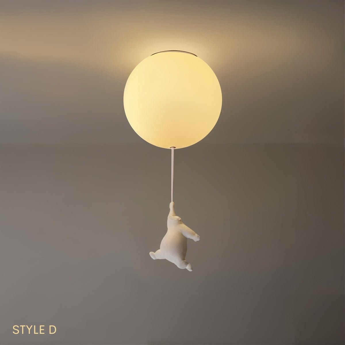 BearHaven - Cozy Children's Ceiling Lamp
