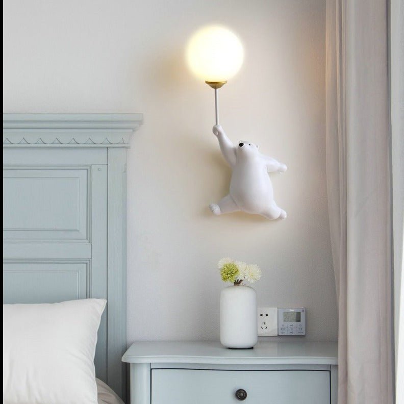 BearLuxe - Wall Lamp with Charming Bear and Warm Glow