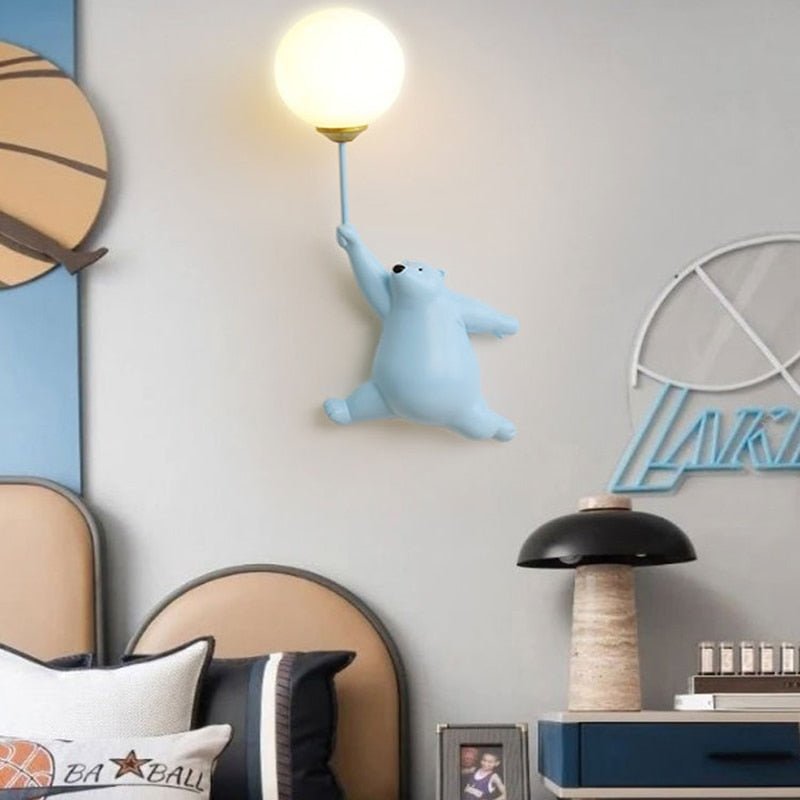 BearLuxe - Wall Lamp with Charming Bear and Warm Glow