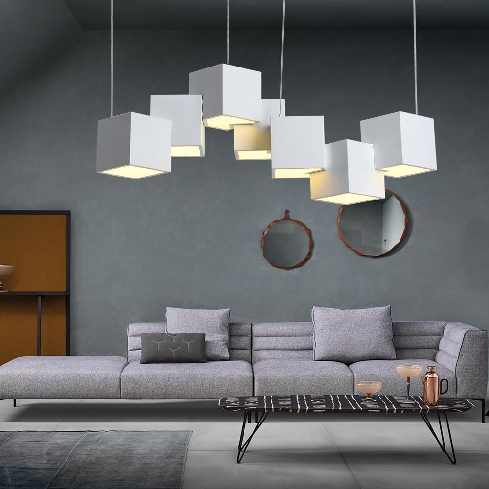 GlowCube – Sleek LED Pendant Light