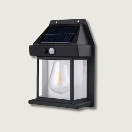 MotionLite – Vintage Solar Wall Light