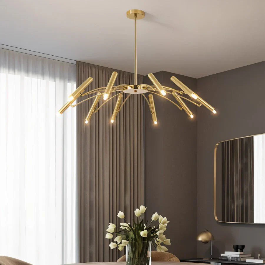 LuxeBeam - Elegant LED Chandelier