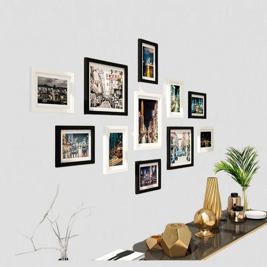 InstaFrame - No-Drill 11-Piece Picture Frame Set