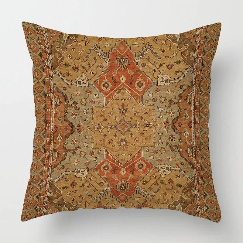Cushion cover with Moroccan Ethno pattern | LuxeEthnic