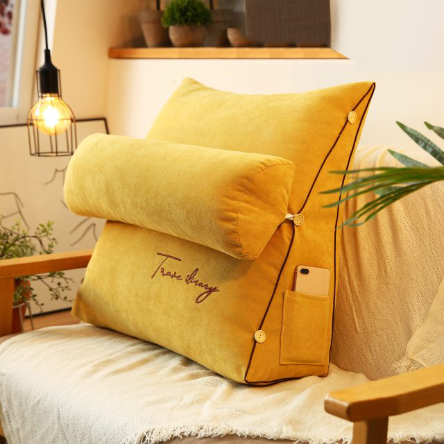 Thelittleesse™ Backrest Reading Pillow – Adjustable Wedge Support for Bed, Sofa & Lounge