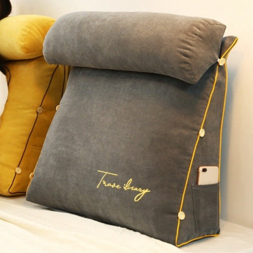Thelittleesse™ Backrest Reading Pillow – Adjustable Wedge Support for Bed, Sofa & Lounge