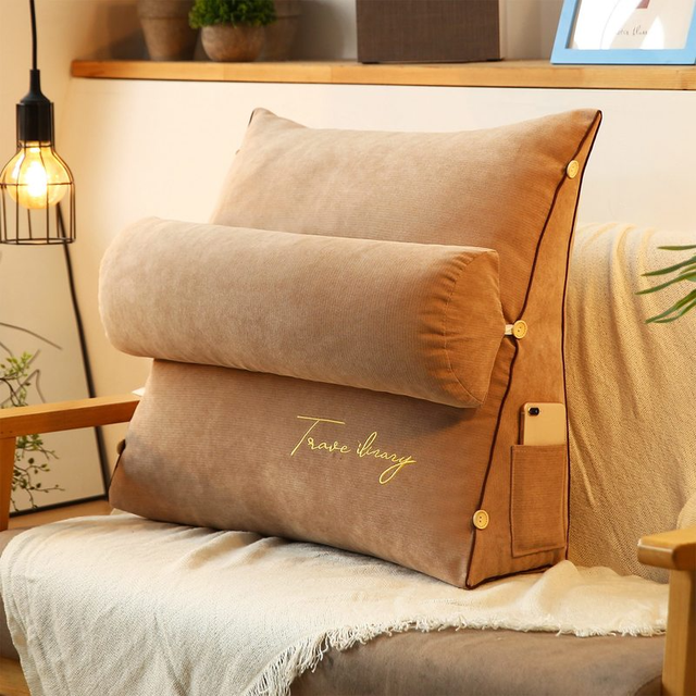 Thelittleesse™ Backrest Reading Pillow – Adjustable Wedge Support for Bed, Sofa & Lounge