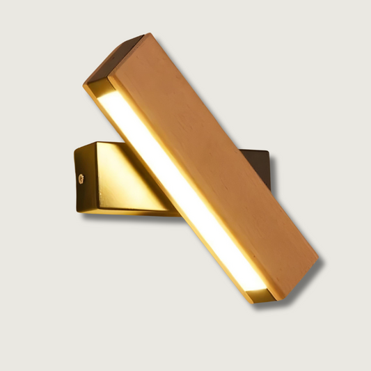 LumeOak - Elegant LED Wood Wall Light