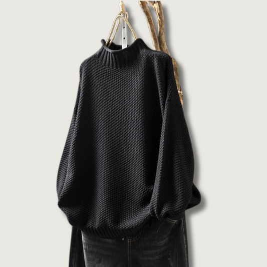 LuxeThread - Elegant Knitted Jumper