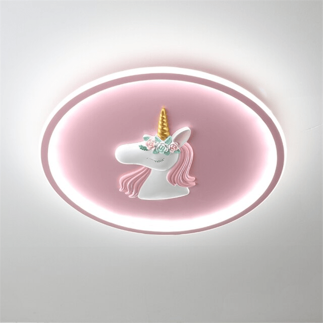 UnicornGlow - Ceiling Lamp with Magical Unicorn Design and Soft Lighting